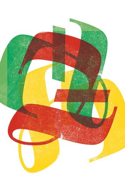 Z, 2014 (puupiirros paperille) tekijältä Marco Campedelli