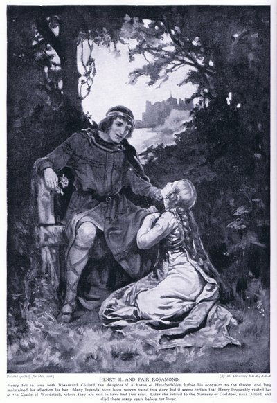 Henrik II ja kaunis Rosamund tekijältä Margaret Dovaston