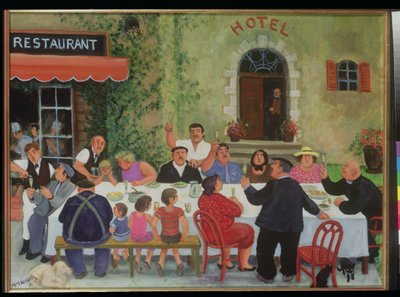 Juhla (öljy kankaalle) tekijältä Margaret Loxton