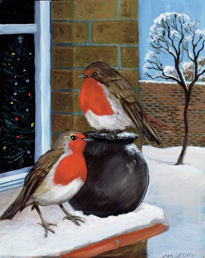 Robinit lumessa tekijältä Margaret Loxton
