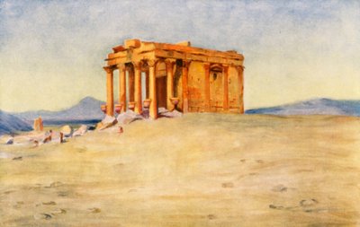 Kuninkaan äidin temppeli, Palmyra (värilitro) tekijältä Margaret Thomas