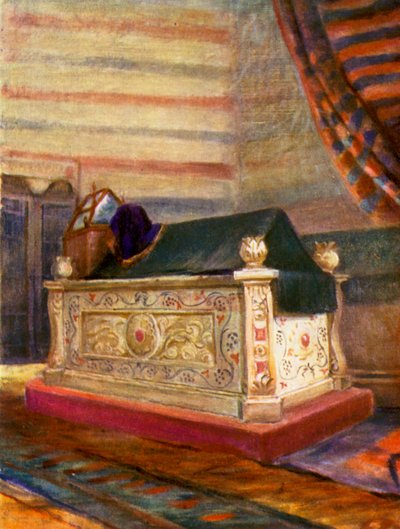 Saladinin hauta, sisätilat (värilitro) tekijältä Margaret Thomas