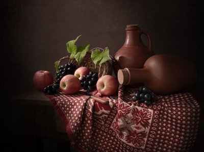 Syksyn sato - asetelma tekijältä Margareth Perfoncio