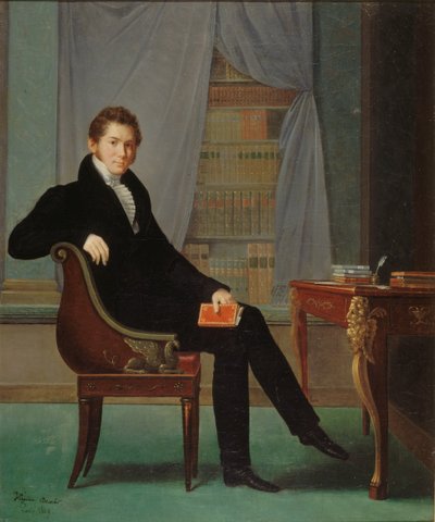 Jacques-François Ancelotin muotokuva 1794-1854, 1819. tekijältä Marguerite Louise Virginie Ancelot