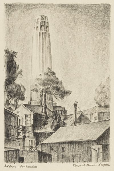Coit Tower, San Francisco tekijältä Marguerite Redman Dorgeloh