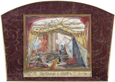 Lavastus R. Wagnerin oopperaan Tristan ja Isolde tekijältä Marià Fortuny