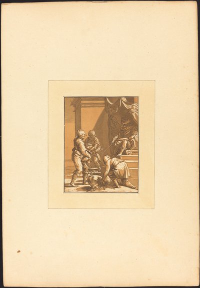 Roomalainen uhri tekijältä Maria Catharina Prestel after Abraham Bloemaert