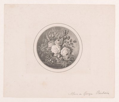Kukkia maljakossa tekijältä Maria Geertruida de Goeje Barbiers (attributed to)