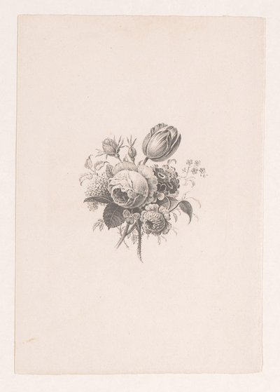 Kukkakimppu tekijältä Maria Geertruida de Goeje Barbiers (attributed to)