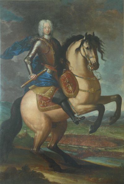 Kaarle Emmanuel III:n ratsastajamuotokuva tekijältä Maria Giovanna Clementi