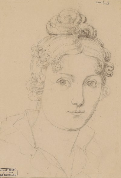 Omakuva, noin 1830. tekijältä Maria del Rosario Weiss Zorrilla