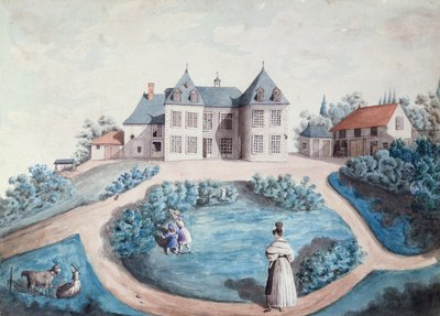 Honore de Balzacin (1799-1850) kuvaus Le Lys dans la Valleesta (wc paperilla) tekijältä Maria du Fresnay
