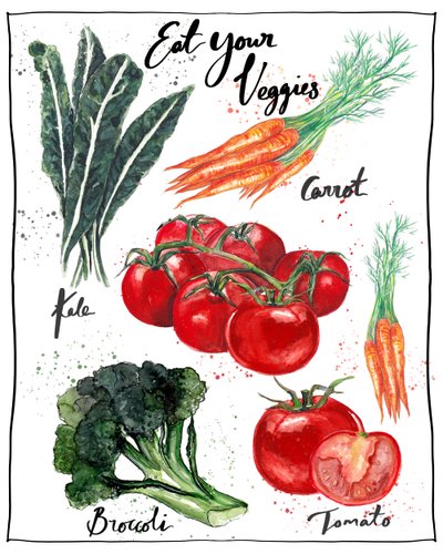 Syö kasviksia, 2020 tekijältä Marianna Kulukundis