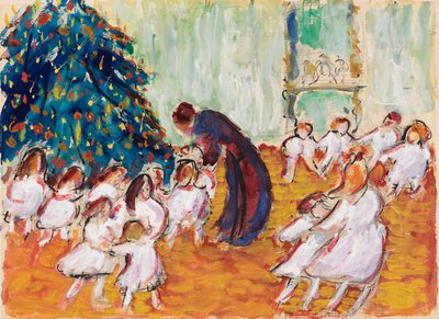Joulukuusi, 1911. tekijältä Marianne von Werefkin