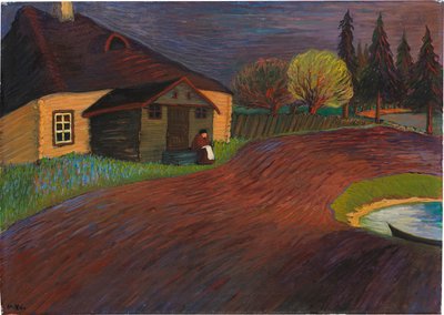 Muisto, 1907-1908. tekijältä Marianne von Werefkin