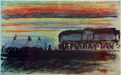 Perheallas Zingstissä tekijältä Marianne von Werefkin