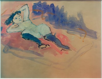 Helene siniset sukat tekijältä Marianne von Werefkin