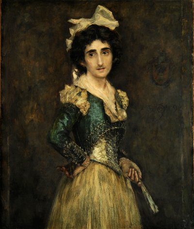 Maria Luisa Fortunyn muotokuva, 1893. tekijältä Marià Fortuny