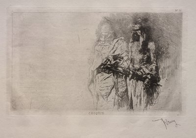 Luonnos. tekijältä Mariano José María Bernardo Fortuny y Carbó