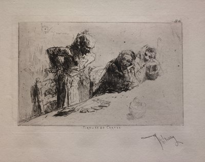 Korttilaatikko, 1867. tekijältä Mariano José María Bernardo Fortuny y Carbó