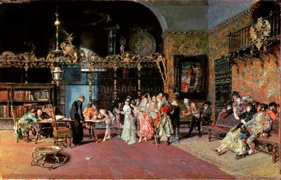 Kirkkoherra tekijältä Mariano José María Bernardo (1838 74) Fortuny y Carbó