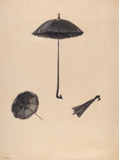Päivävarjo, c. 1938. tekijältä Marie Alain