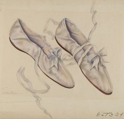 Kävelytossut, c. 1936. tekijältä Marie Alain