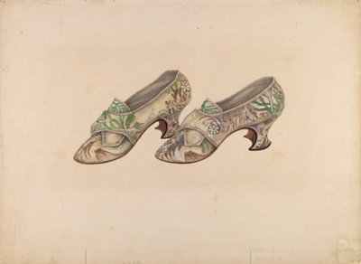 Naisten kengät, c. 1939. tekijältä Marie Alain
