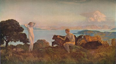 Pariisin tuomio, 1909 tekijältä Marie Auguste Emile Rene Menard
