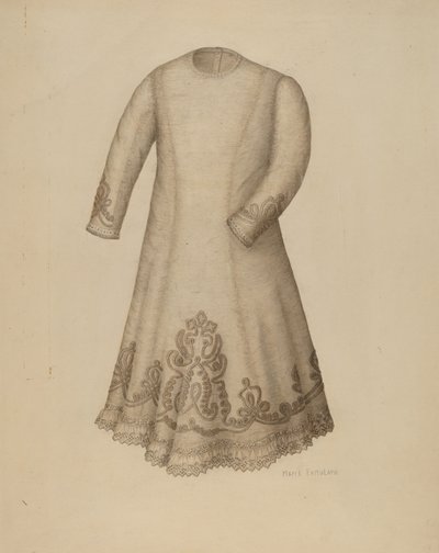 Vauvan mekko, c. 1938. tekijältä Marie Famularo