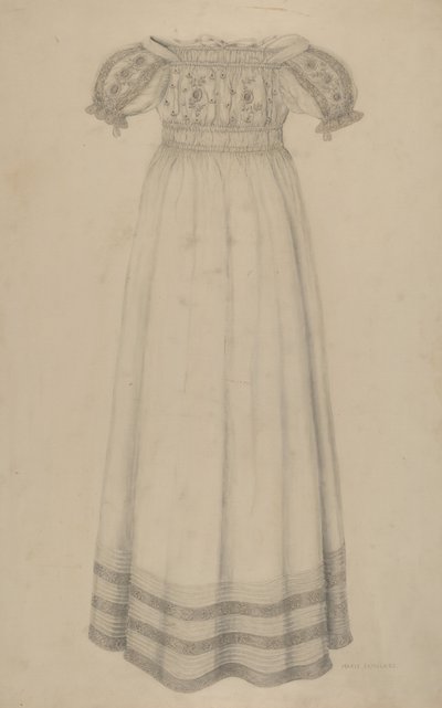 Vauvan mekko, c. 1938. tekijältä Marie Famularo