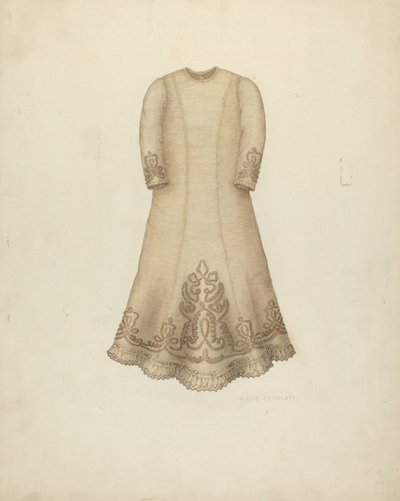 Vauvan mekko, c. 1938. tekijältä Marie Famularo