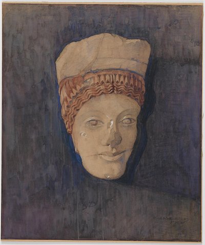 Koren päällikkö (Acropolis Museum inv. 696) tekijältä Marie Henriques