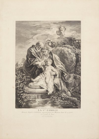 Pyhä perhe (La Ste Famille) tekijältä Marie Jeanne Renard Dubos
