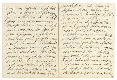 Nimikirjoituskirje Philippe Moulceaulle, Livry, 25. lokakuuta 1686 tekijältä Marie de Rabutin Chantal Sévigné