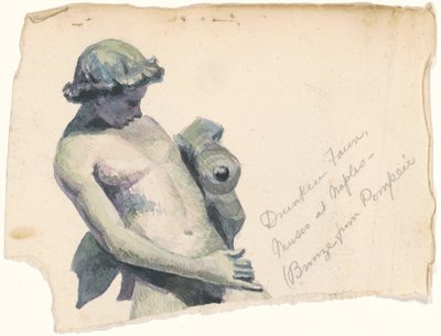 Drunken Faun, Museo at Napoli tekijältä Marietta Minnigerode Andrews