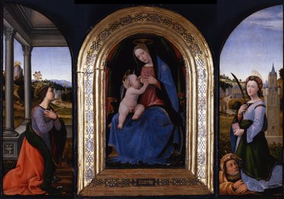 Triptyykki tekijältä Mariotto Albertinelli