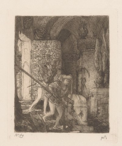 valtionkassa tekijältä Marius Bauer (signed by artist)