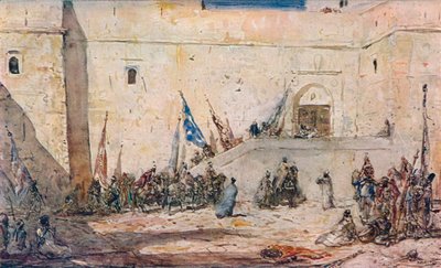 "Festivaalin päivä", vuodelta 1910 tekijältä Marius Bauer