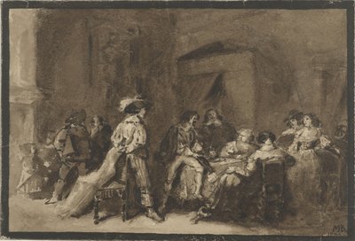 Historiallinen kohtaus tekijältä Marius Bauer
