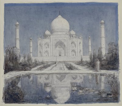 Taj Mahal kuunvalossa tekijältä Marius Bauer