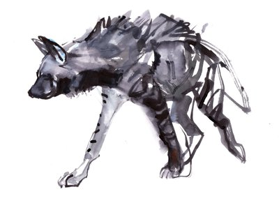 Ragamuffin, 2010, (akvarelli paperille) tekijältä Mark Adlington