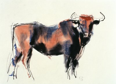 Red Bull, 1998 (grafiitti, konte ja puuhiili paperilla) tekijältä Mark Adlington