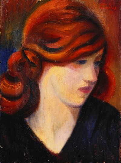 Nuoren tytön muotokuva tekijältä Mark Gertler