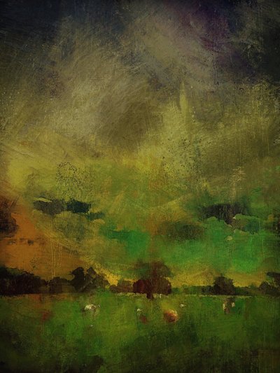 Myrsky Calke Abbeyssä, Derbyshire (sekatekniikka) tekijältä Mark Gordon