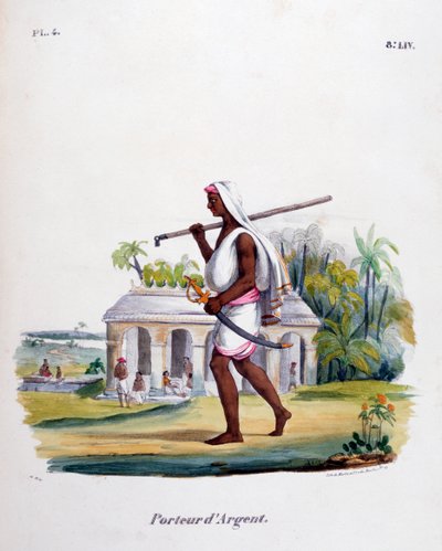 Rahankuljetus, 1828 tekijältä Marlet et Cie