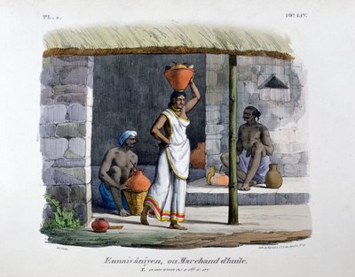 Öljykauppias, 1828 tekijältä Marlet et Cie