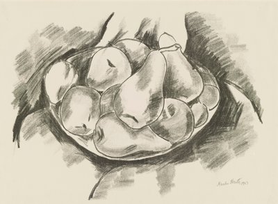 Omena- ja päärynäruoka tekijältä Marsden Hartley