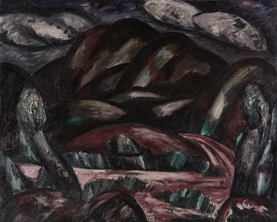 New Mexico Recollection, noin 1923 tekijältä Marsden Hartley