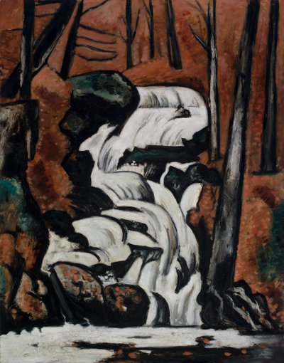 Smelt Brook Falls tekijältä Marsden Hartley
